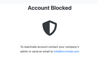 Account Blocked